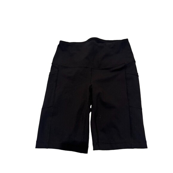 Calvin Klein Pants - Yogalicious Lux Women's High Waisted Bike Shorts Blue Size S